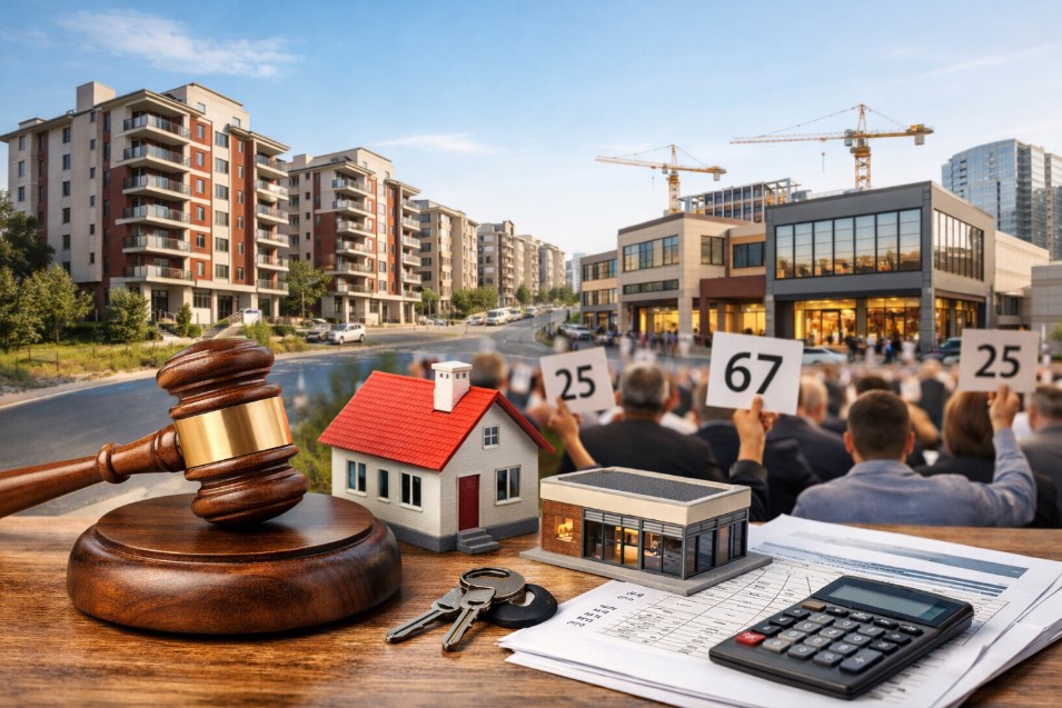 TOKİ, 46 İlde 460 Gayrimenkulü Açık Artırmayla Satışa Sundu: Müzayedeler 17 ve 18 Şubat'ta