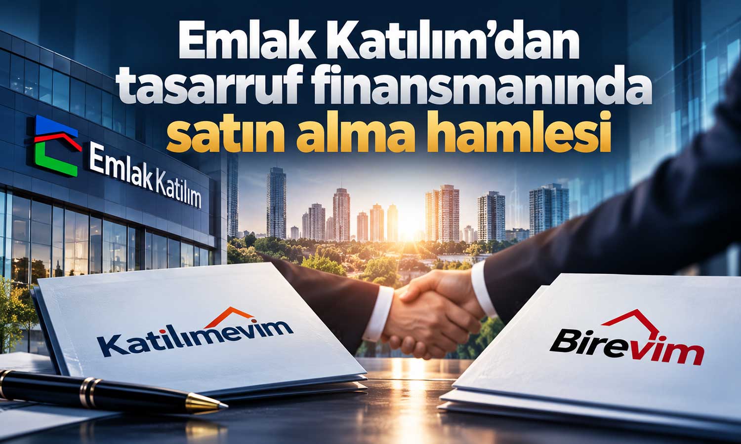 Emlak Katılım’dan Katılımevim ve Birevim İçin Satın Alma Hamlesi