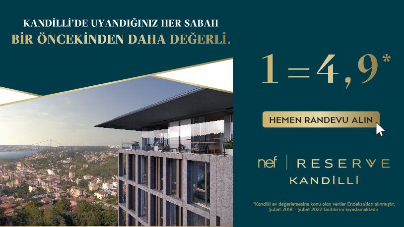 İstanbul Boğazı’nda Değeri 5 Kat Artan Bir Eve Sahip Olmak İçin Nef Reserve Kandilli’de Son Fırsat