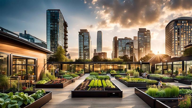 Panorama Evleri Şehir Manzarasında Modern Yaşam