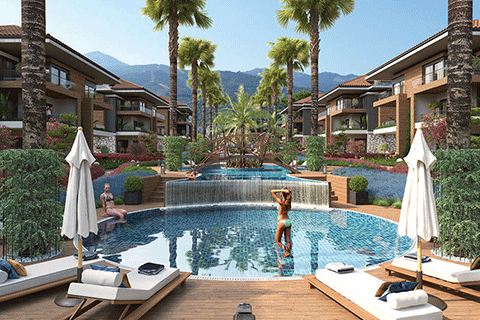 Çiçek Evler Mavi Yaka