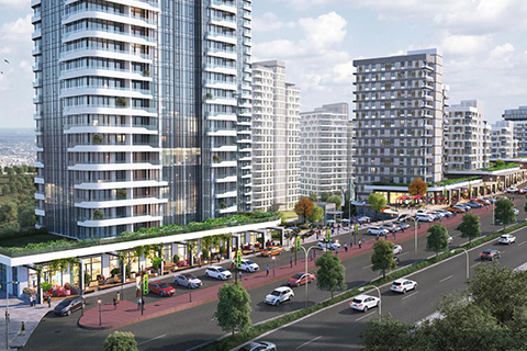 Başkent Emlak Konutları Cadde Dükkanları